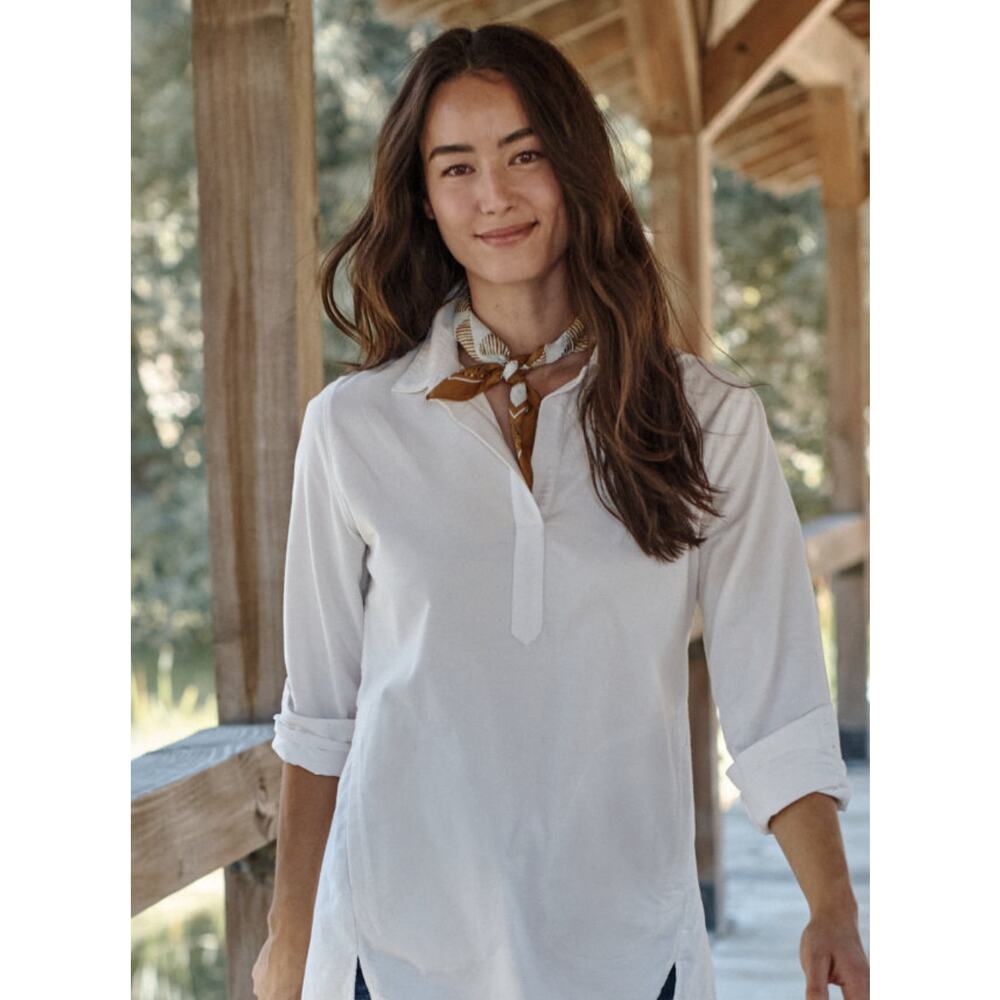 Garnet Hill feather wale Corduroy tunic size large - Picture 10 of 10